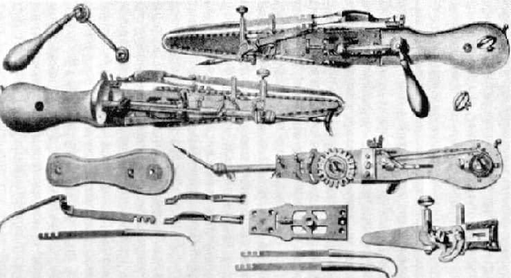 components of medical chainsaws